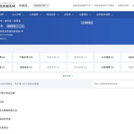 河南政务服务网