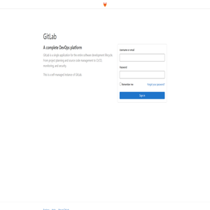 Sign in · GitLab