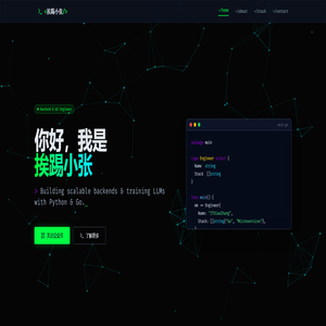 挨踢小张 | Backend & LLM Architect