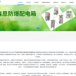 浙江森恩防爆电器有限公司 - 防爆检修箱,防爆配电箱,防爆控制箱